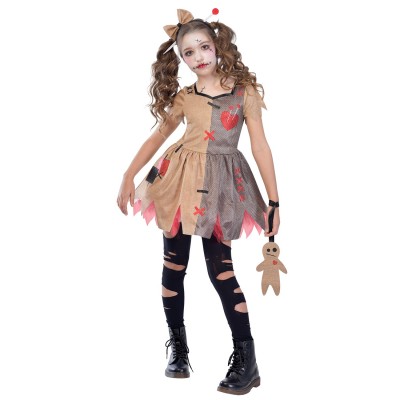 Dievčenský kostým Vudu veľkosť 6-8 rokov