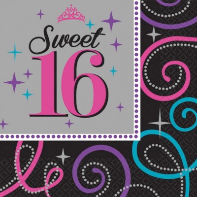 Servítky Sweet 16