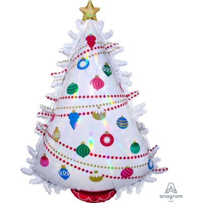 Fóliový balón supershape vianočný stromček