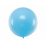 Latexový mega balón pastelová modrá