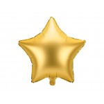 Fóliový balón zlatá hviezda