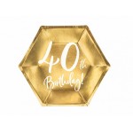 Taniere 40 narodeniny zlaté