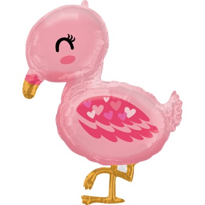 Fóliový balón supershape Baby Flamingo