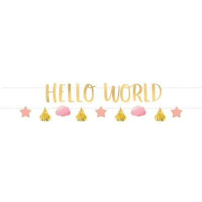 Baner Hello world dievčatko