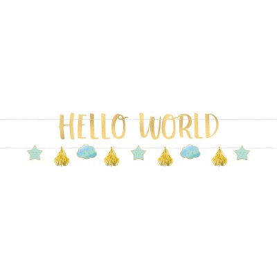 Baner Hello world chlapček