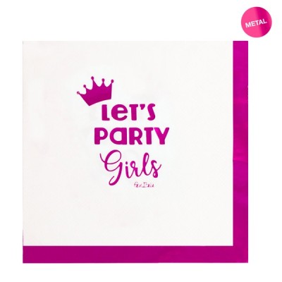 Servítky  Let's Party Girls