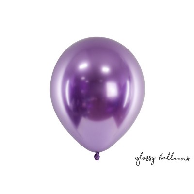 Latexový balón lesklý fialový