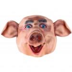 Latexová maska prasa