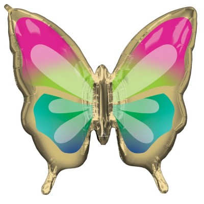 Fóliový balón supershape motýľ