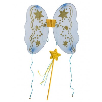 Kostýmový doplnok Anjelské krídla s paličkou