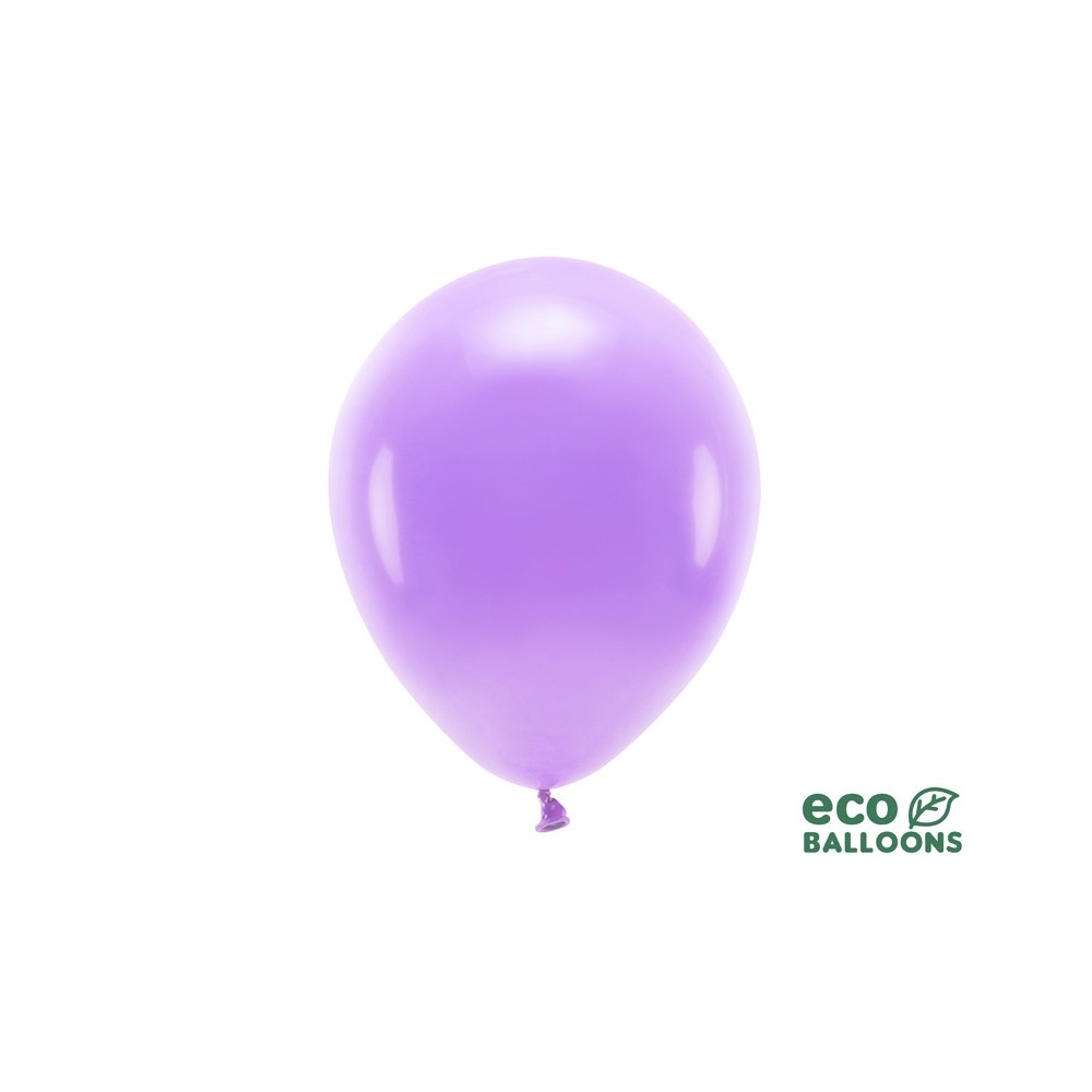 Latexové ECO Balóny pastelové levandulová farba