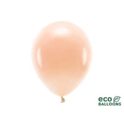 Latexové ECO Balóny pastelové broskyňová farba