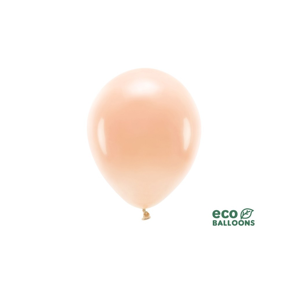 Latexové ECO Balóny pastelové broskyňová farba