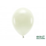 Latexové ECO Balóny pastelové krémová farba