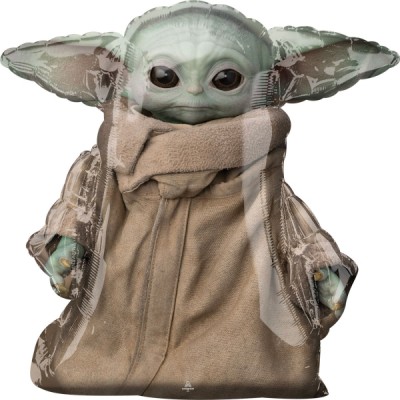 Airwalker fóliový balón Star Wars Mandalorian Baby Yoda