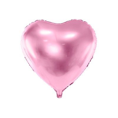 Fóliový balón srdiečko ružové