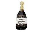 Fóliový balón supershape fľaša Happy New Year