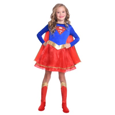 Dievčensky kostým SuperGirl 3-4 rokoy