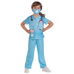 Dievčenský kostým doktorka 6-8 rokov