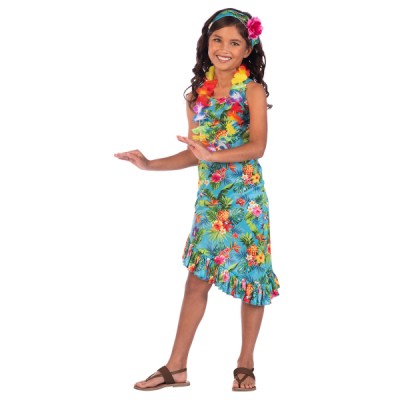 Dievčenský kostým Hawaii 6-8 rokov