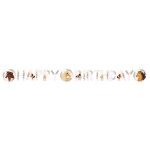 Banner Happy Birthday koníky