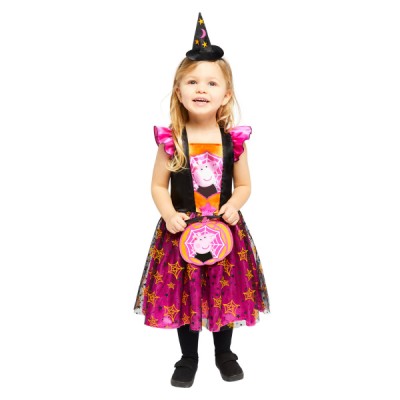 Dievčenský kostým Peppa Pig oranžový 4-6 rokov