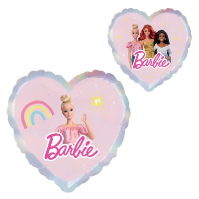 Fóliový balón Barbie srdiečko