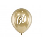 Latexové balóny 60 zlaté