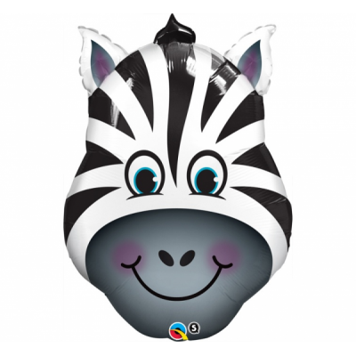 Fóliový supershape balón zebra