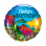 Fóliový balón dragon Happy B-Day