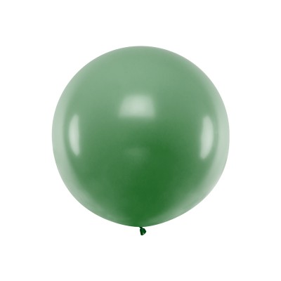 Latexový mega balón pastelová tmava zelená