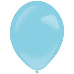 Dekoračný latexový balón karibská modrá 35 cm