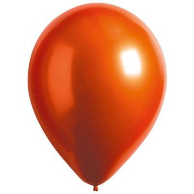 Latexové dekoračné balóny satin luxe jantárová