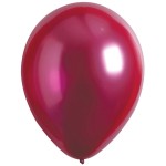 Latexové dekoračné balóny satin luxe granatová