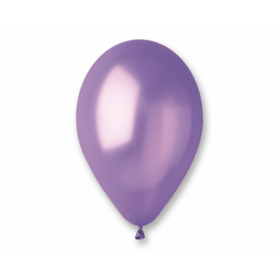 Latexový balón levandulová metalická farba