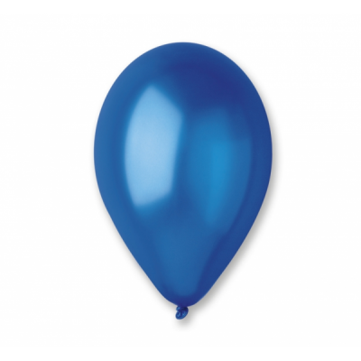 Latexový balón námornícka modrá metalická farba