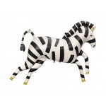 Fóliový supershape balón zebra