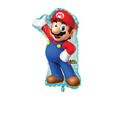 Fóliový supershape balón Super Mario