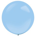 Latexový dekoračný balón pastelová modrá 60 cm