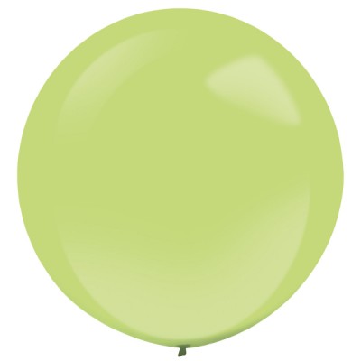 Latexový dekoračný balón zelená kiwi 60 cm
