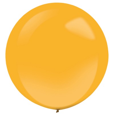 Latexový dekoračný balón oranžový 60 cm