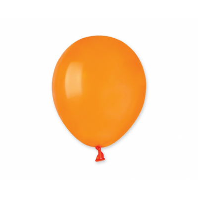 Latexové dekoračné balóny pastelová oranžová 12,5 cm