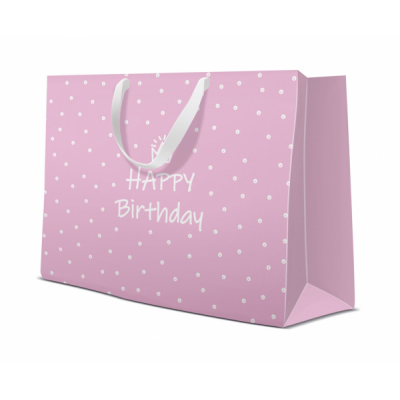 Darčeková taška Happy B-Day dievča