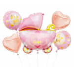 Balónová buketa narodenie dievčatko