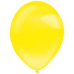Latexové balóny kryštálová žltá