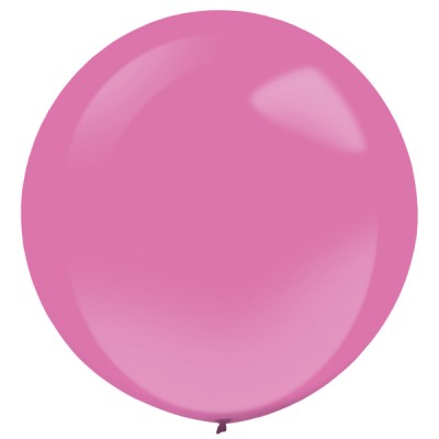 Latexový dekoračný balón ružový 60 cm
