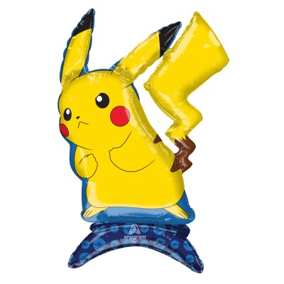 Fóliový balón Pokemon-Pikachu na podstavci