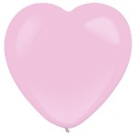 Latexové balóny ružové srdiečka 30 cm