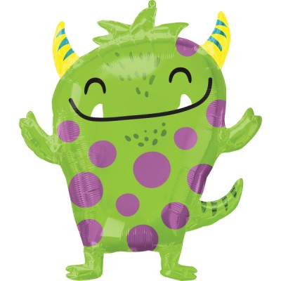 Fóliový balón Supershape Happy Monster