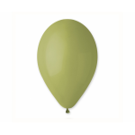 Latexový balón olivová pastelová farba
